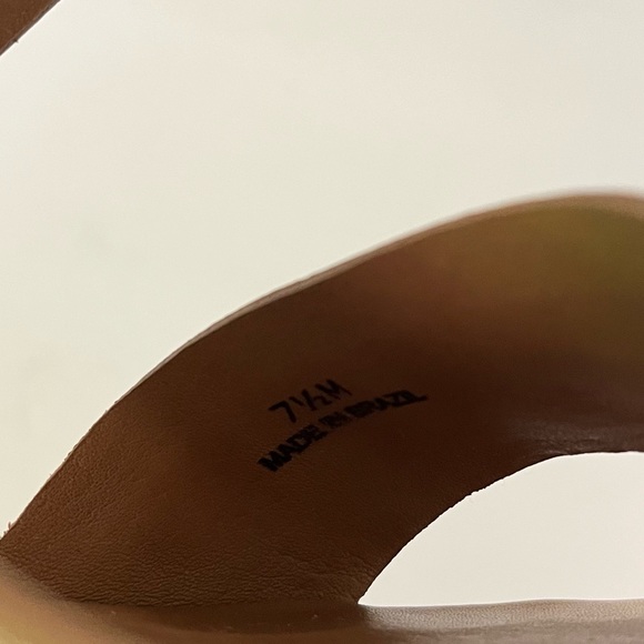 Diane Von Furstenberg Tan Wedges - Picture 7 of 8